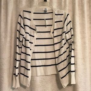 Stripe cardigan